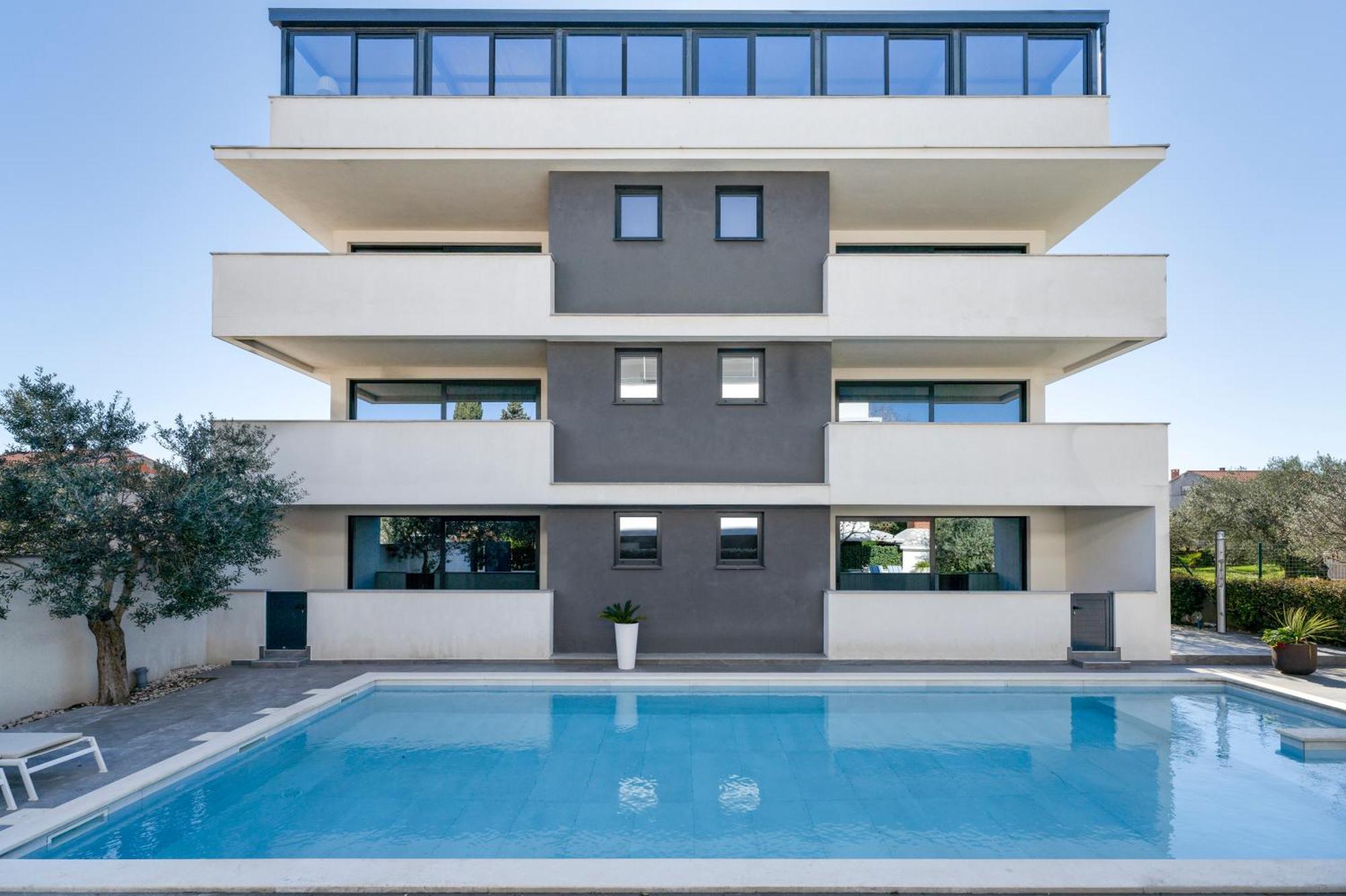 Villa Liburnum Zadar Exterior foto